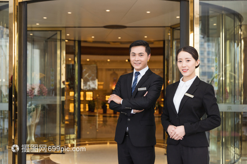 酒店管理服務人員接待形象